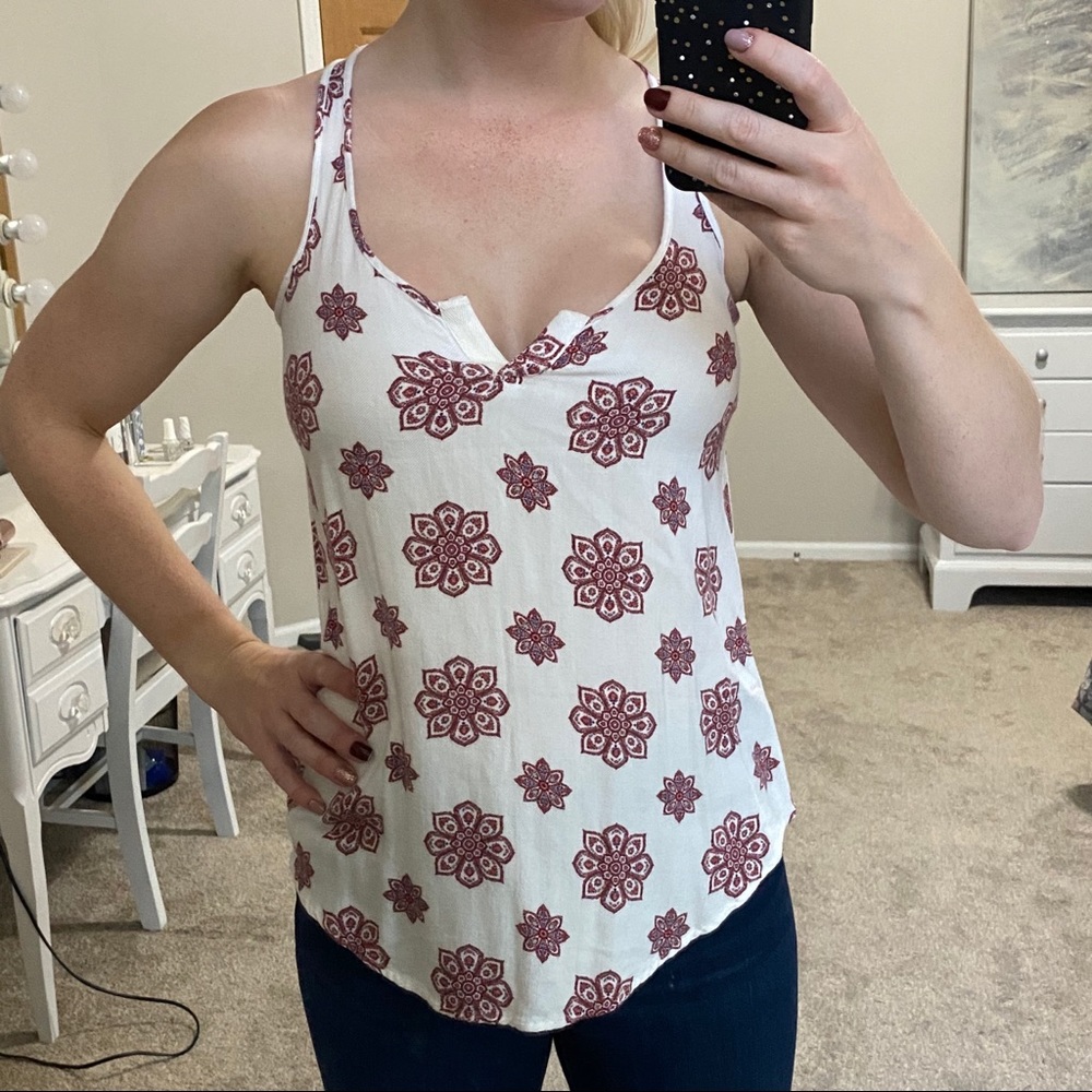 Pink Republic paisley tank top